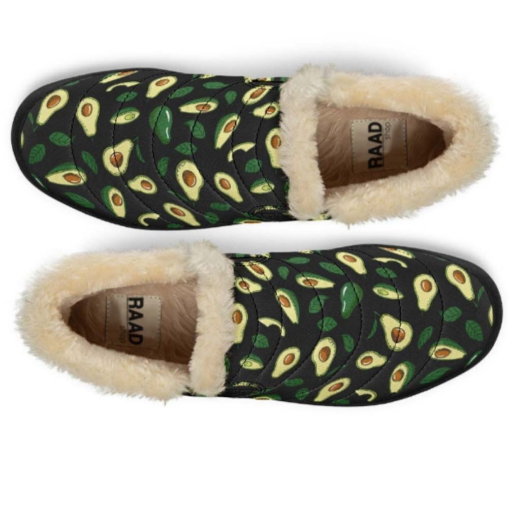 Like New Raad Shop I Love Avocado Unisex Custom Print Anti-slip Winter Sneakers
